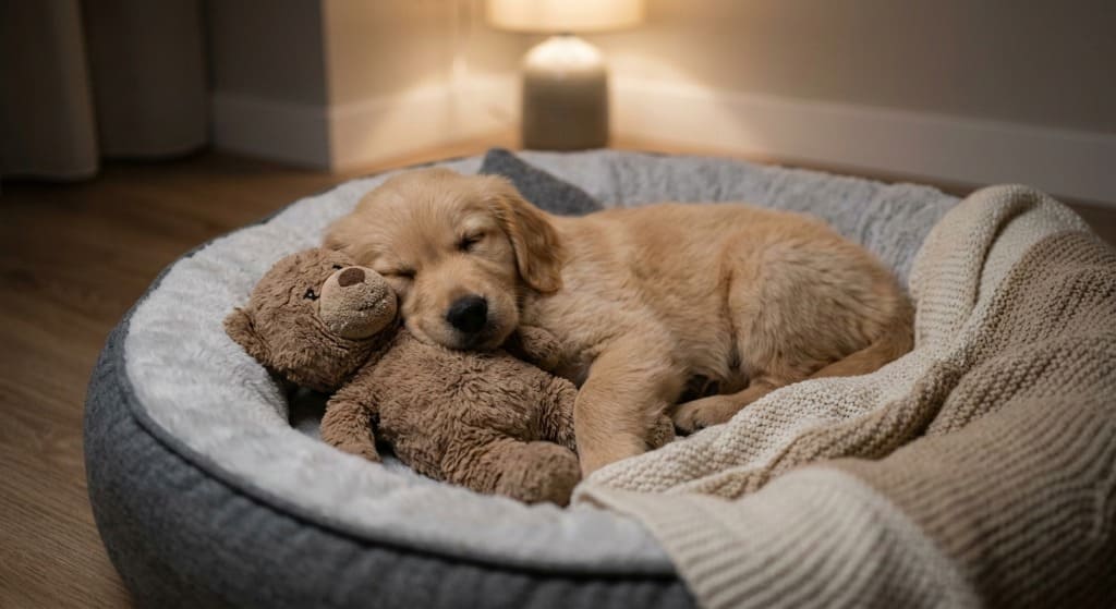 ¿Tu cachorro llora por la noche? Guía práctica para ayudarle a adaptarse